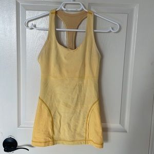 Racer back Lululemon workout top